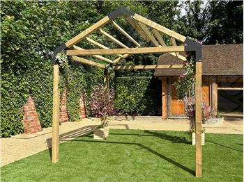 ModBlox™ Apex Pergola Inc Rafters