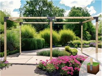 ModBlox™ Extra Wide Pergola (4800mm x 2400mm)