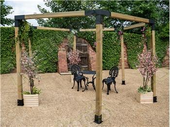 ModBlox™ Hex Pergola (3600mm x 3600mm)