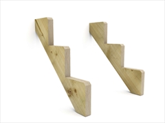 3 Step Decking Stringer - Pair Of