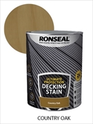 Country Oak Ultimate Protection Ronseal Deck Stain 5L