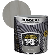 Stone Grey Ultimate Protection Ronseal Deck Stain 5L