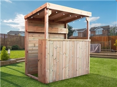 The Utopia Deluxe Timber Garden Bar (1800mm x 1200mm)