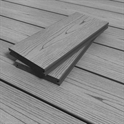 2.4m Grey Solid Composite Decking (146mm x 21mm)
