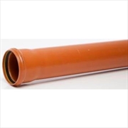 3m UG  Single Socket Pipe - 110mm