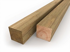 6" x 6" Timber Posts