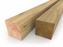 8" x 8" Timber Posts